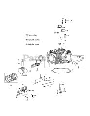MTD 4P90JUD - MTD 420cc Engine