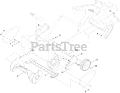 Lawn-Boy 38381 (1800) - Lawn-Boy 18" Power Curve Snow Thrower (SN: 317000001 - 317999999) (2017)