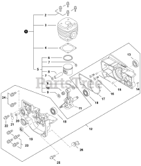 Echo CS-680 - Echo Chainsaw (SN: C68615001001 - C68615999999)