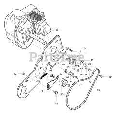 Briggs & Stratton 621450x79E - Briggs & Stratton 21" Snow Thrower (2001) (Spirit)