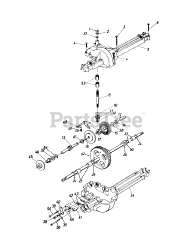Yard Machines 13AB560B302 - Yard Machines Lawn Tractor (1997) (Builder's Square)