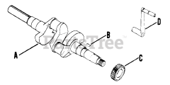 Kohler K662-3357 - Kohler K-Series Engine, Made for E.R. Brenholtz, 24hp, 17kW Crankshaft 02250043500