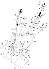 Coast to Coast 481-1276 (317-586-054) - Coast to Coast Snow Thrower (1987) Snow Throwers