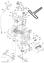 Poulan PO 17452 LTX - Poulan Lawn Tractor (2008-05)