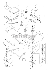 Ferris P72 (5900228) - Ferris 72" Mower Deck (SN: 0855 - 1022)
