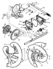 Snapper I 55223 (82496) - Snapper 22" Snow Thrower, 5.5hp