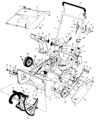 MTD 31190C - MTD Snow Thrower (1986)