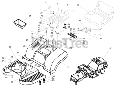 Toro 74570 (170-DH) - Toro Lawn Tractor (SN: 240000001 - 240999999) (2004)