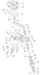 Bear Cat SG 340 - Bear Cat Stump Grinder, 340cc Honda (SN: A08032 - A08039)