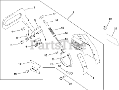 Shindaiwa 488 - Shindaiwa Chainsaw (Original Version) Brake Lever