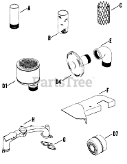 Kohler K662-3357 - Kohler K-Series Engine, Made for E.R. Brenholtz, 24hp, 17kW Exhaust - Pg. 12.1 022500551