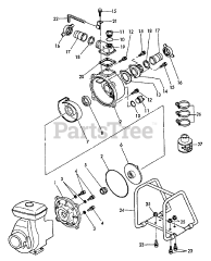 Echo TP-2000 - Echo Trash Pump Pump, Frame