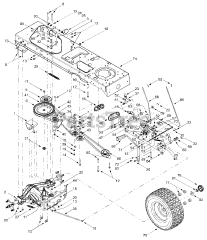 Yard-Man 14CU804H401 - Yard-Man Garden Tractor (2003)