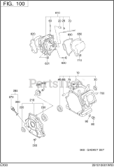 Subaru Robin EX300D52011 (EX30) - Subaru Robin Engine 100 Crankcase