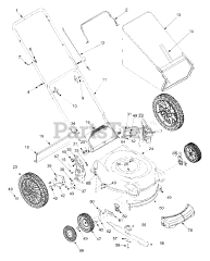 Yard-Man 11A-589P701 - Yard-Man Walk-Behind Mower (2004)