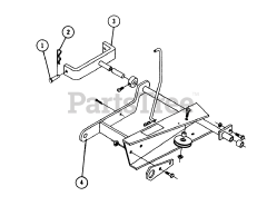 Toro RL-486 - Toro 48" Side-Discharge Mower Deck (1967) Supplemental Sheet For Sickle Bar Mower Model 7-1321 (formerly Sms-425)