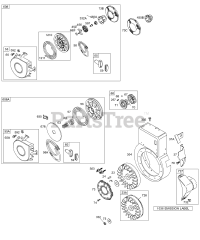 Briggs & Stratton 257417-0117-E1 - Briggs & Stratton Horizontal Engine