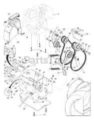 Poulan Pro PP 5524 ES-B - Poulan Pro Snow Thrower (2003)