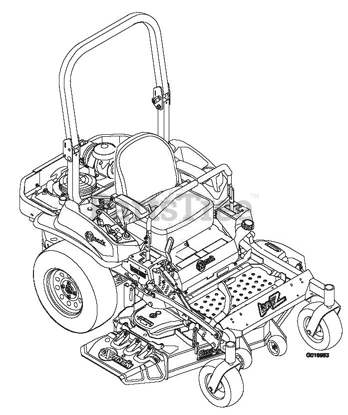 Exmark LZE691KA524L - Exmark 52