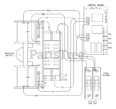 Briggs & Stratton 1814-1 - Briggs & Stratton 200 Amp Automatic Transfer Switch Wiring Diagram - Transfer Switch (192176WD)