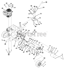 EverRide 988411 (EGWKA1336S) - EverRide Pro Walk-Behind Mower (SN: 000101 - 000400)