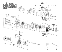 Poulan Pro PP 446 - Poulan Pro Pole Saw Engine Assembly