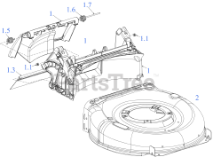 Craftsman M 110 (CMXGMAM1125499) (11A-A2T2793) - Craftsman Walk-Behind Mower (2024)