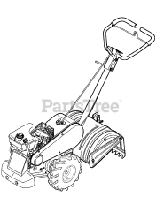 MasterCut by MTD 21AB452A059 - MasterCut by MTD Tiller (2011) (Blain Supply)