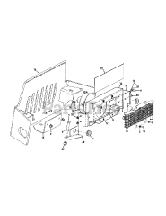 Cub Cadet S7237-KW (53CI8DU8050) - Cub Cadet 72" Tank S Zero-Turn Mower, 37hp Kawasaki Bumper Assembly
