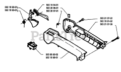 Husqvarna 23 LC - Husqvarna String Trimmer (1993-05) Grip Assembly
