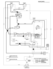 Ferris IS 700Z (5901394) - Ferris IS700Z Series 61" Zero-Turn Mower, 26hp Briggs & Stratton, CARB, Side-Discharge Electrical Schematic - Ign. Ground Circuit/Op. Pres. - B&amp;S 49R977 Vanguard S/N: 2017612394 &amp; Below
