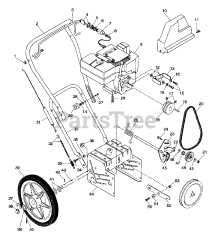 Ariens 932025 (ST 5+2) - Ariens 20" Snow Blower, 5hp Tecumseh (SN: 000101 - 001999)