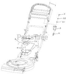 Lawn-Boy 10552 - Lawn-Boy GoldPro Series Walk-Behind Mower (SN: 220000001 - 220999999) (2002) BATTERY AND SWITCH ASSEMBLY