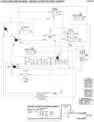 Ferris IS 2100Z (5901585) - Ferris IS2100Z Series 52" Zero-Turn Mower, 26hp Briggs & Stratton, CARB Electrical Schematic - Charging Circuit - B&amp;S 49R977 S/N: 2017954956 &amp; Above