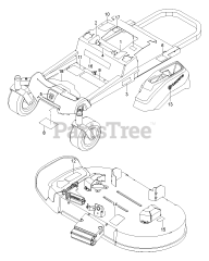 Husqvarna Z 242 F (967324403-00) - Husqvarna 42" Zero-Turn Mower (2015-06) DECALS