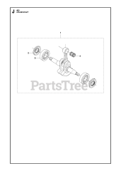 Husqvarna 460 - Husqvarna Chainsaw (2013-01) CRANKSHAFT