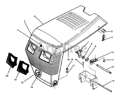 Toro 73520 (520-H) - Toro Garden Tractor (SN: 059000178 - 059999999) (1995)