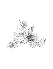 MTD 5P65M0B - MTD Engine 5P65M0B Crankcase