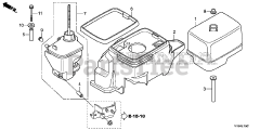 Honda HS1336 I A (SBAJ) - Honda 36" Snow Blower, Made in Japan (SN: SBAJ-5000001 - SBAJ-9999999) AIR CLEANER (2)