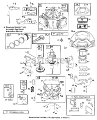 Cub Cadet 1170 (13AD608G101) - Cub Cadet Lawn Tractor (SN: 1H019H - 1H310H) Engine (Twin) Assembly