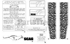 Scag STT-31EFI-SS - Scag Turf Tiger Zero-Turn Mower, 31hp Kohler (SN: E5500001 - E5599999)