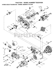 Electrolux/AYP TS 20CH50 A - Electrolux/AYP Lawn Tractor (1995)