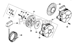 Kohler K181-14340 - Kohler K-Series Engine, Basic Version, 8hp, 6kW Retractable Starter (Cont.) 23-2-110 TP-2045-B