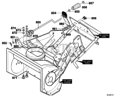 Murray 621450x4NB - Murray 21" Snow Thrower (2003)