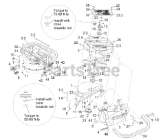 Exmark LZUV3B - Exmark Ultra Vac Triple Bagger for Lazer Z Mower (SN: 000920000 - 000999999) (2011)