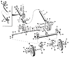 Simplicity 990086 - Simplicity Wonderboy Rear-Engine Riding Mower