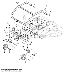 Simplicity 1691663 - Simplicity 48" Mower Deck 42" &amp; 48" Mower - Support