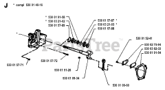 Husqvarna 23 R - Husqvarna String Trimmer CRANKSHAFT