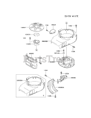 Kawasaki FB460V-ES29 - Kawasaki Engine COOLING-EQUIPMENT