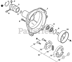 Echo SRM-410 U - Echo Brush Cutter (SN: T75412001001 - T75412999999)